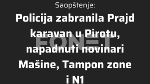 Napadnuti novinari u Pirotu